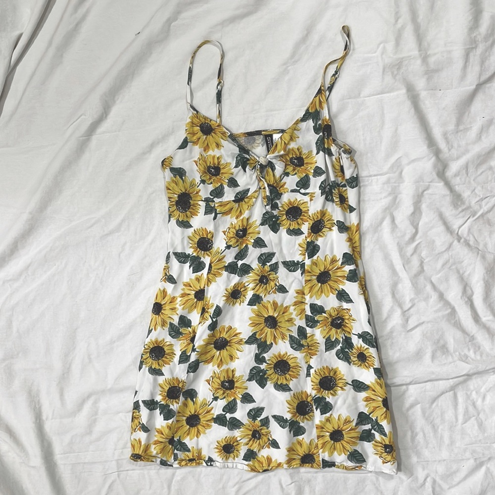 H&M Divided Sunflower Sundress